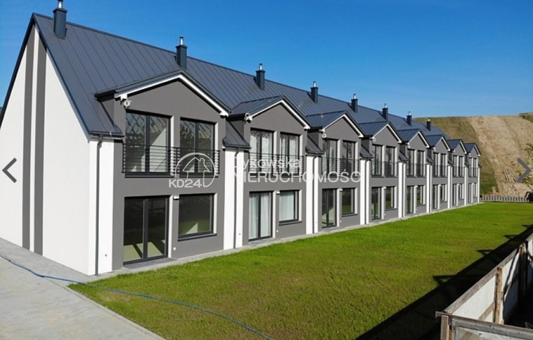 Dom szeregowy 105,73 m² w Nowej Wsi Lęborskiej - polecam Nowa Wieś Lęborska, Dworcowa  106m2 Foto 1