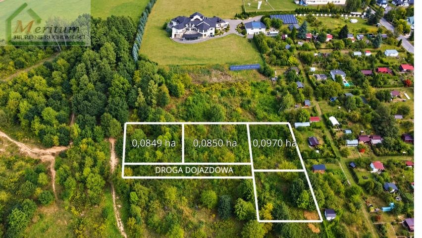 Kompleks 3 działek budowlanych w Krośnie (849 m²) z warunkami zabudowy Krosno, Krosno  849m2 Foto 1