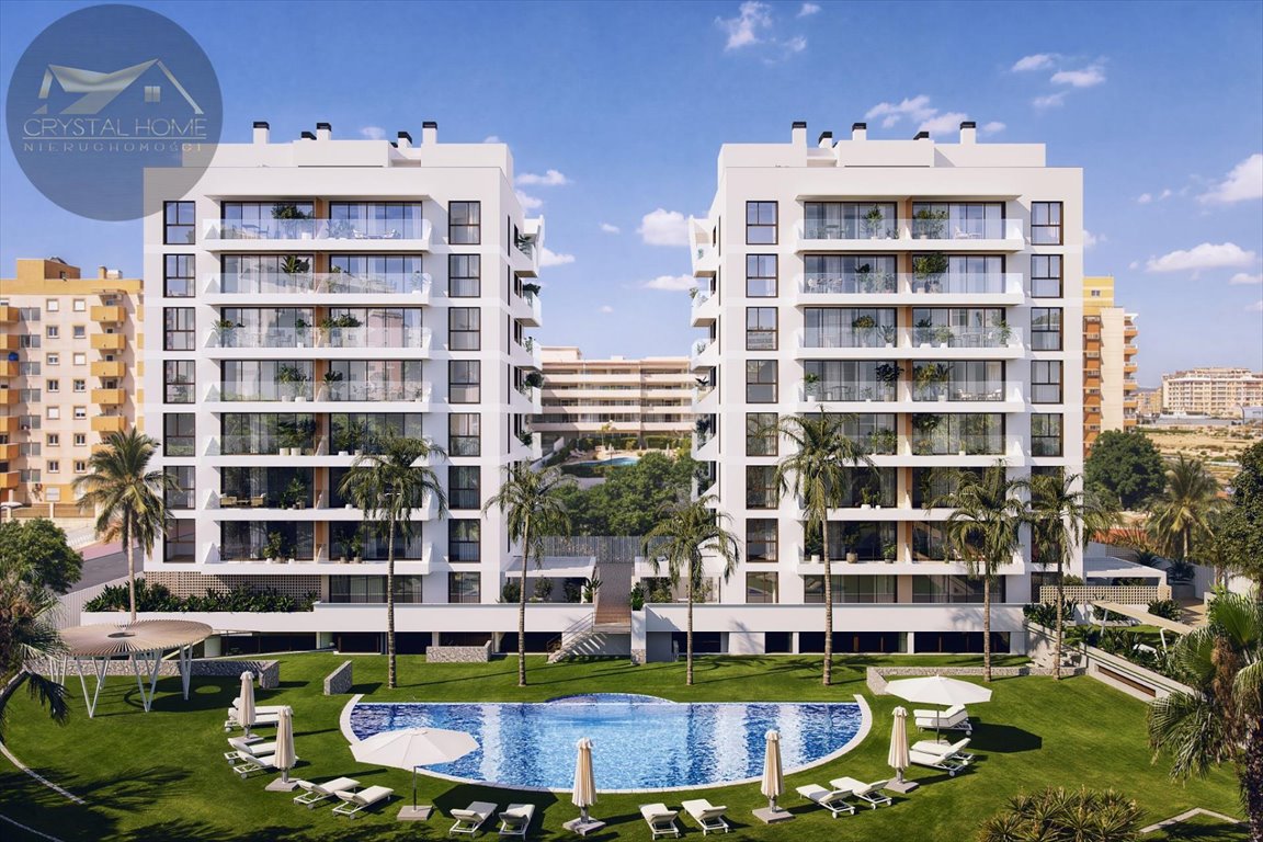 Zapraszam do obejrzenia nowoczesnego apartamentu 2 sypialnie z tarasem i basenem Hiszpania, Guardamar Del Segura  65m2 Foto 1