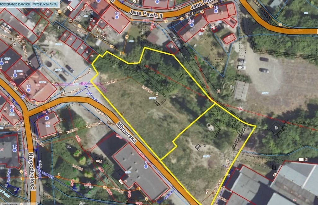 Działka 3346 m² z zabudową i mediami, Zawidów Zawidów  3 346m2 Foto 1