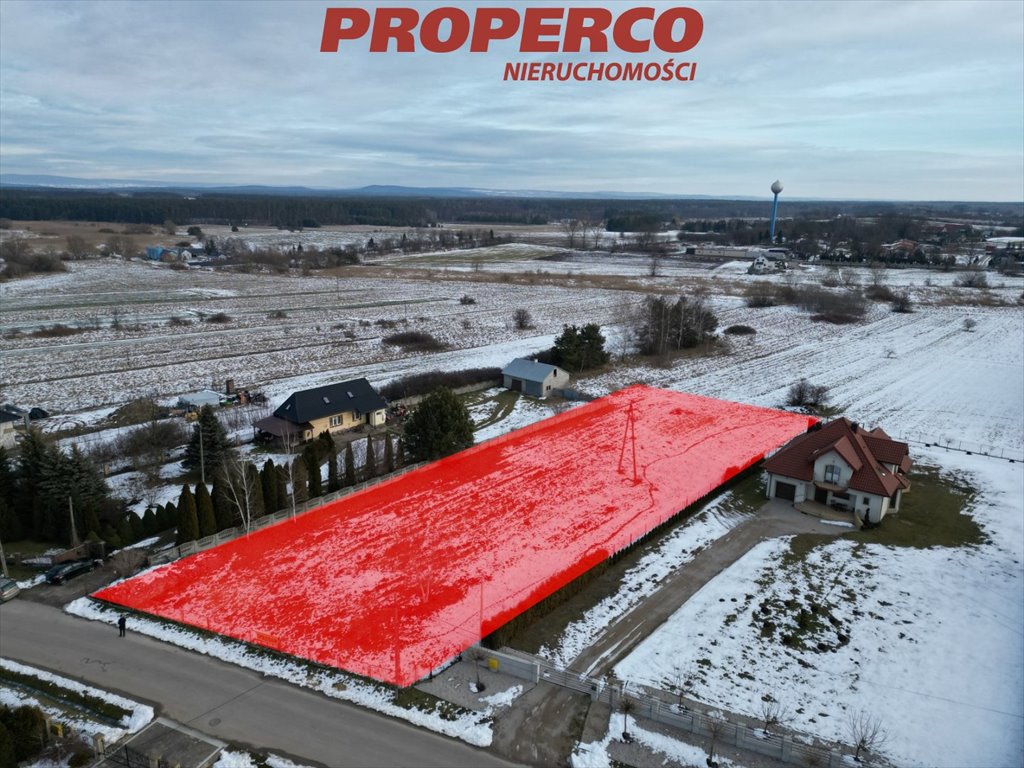 Działka 2900 m² z mediami, pierwsza linia, cicha okolica Pierzchnica  2 900m2 Foto 1