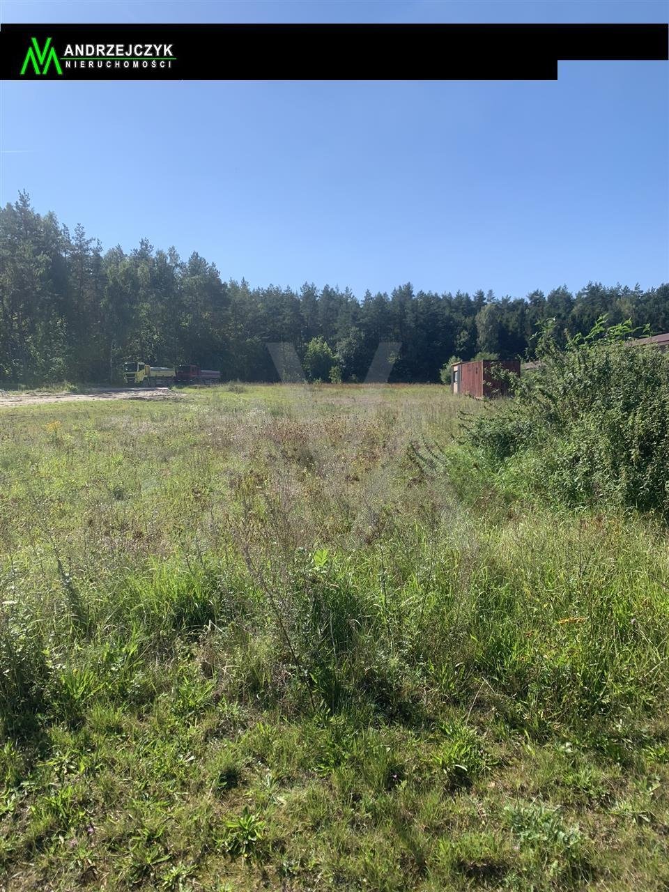 Działka usługowo-przemysłowa 9 763 m², MPZP, dojazd asfalt Szemud, Wejherowska  9 763m2 Foto 1