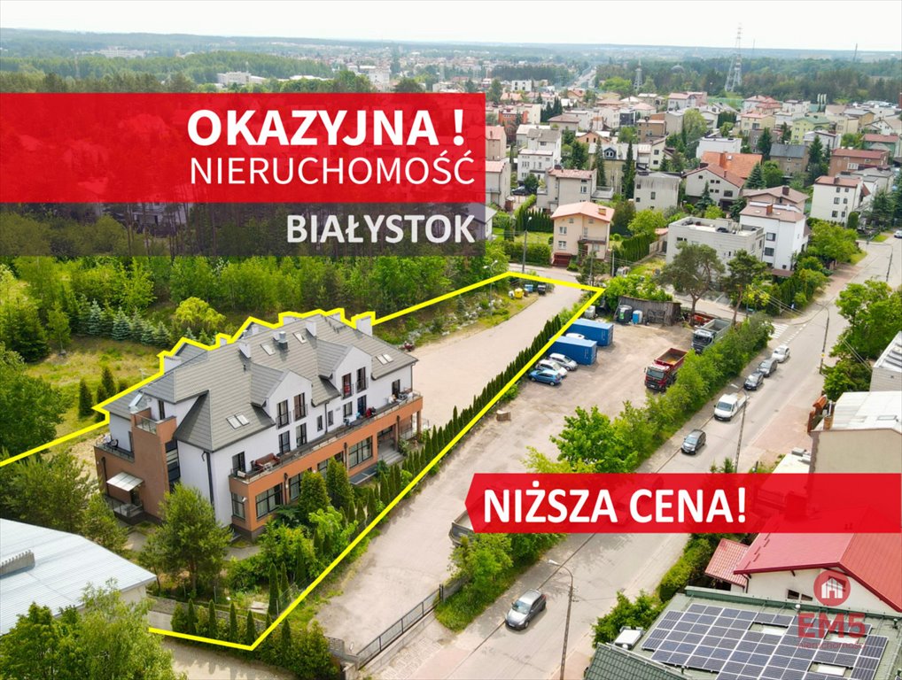 Atrakcyjny obiekt 1383 m2 z dużą działką w Białymstoku Białystok, Jaroszówka  1 383m2 Foto 1