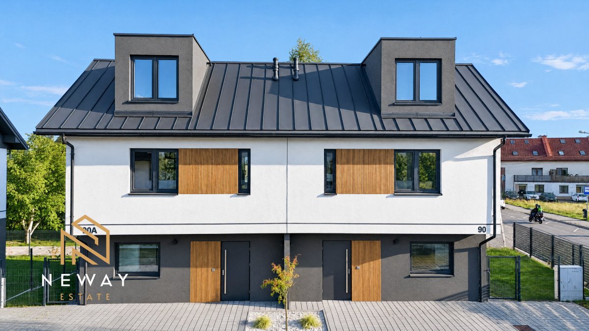 Sprzedam dom bliźniaczy 93 m² w Zielonkach z poddaszem Zielonki, Na Popielówkę  93m2 Foto 1