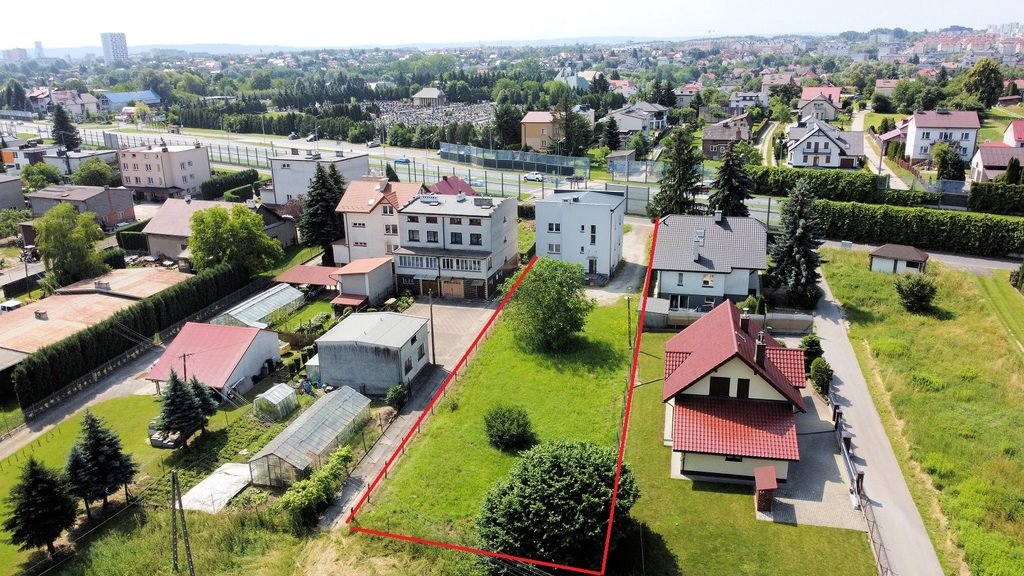 Działka budowlana na sprzedaż Rzeszów, Krakowska  1 230m2 Foto 2