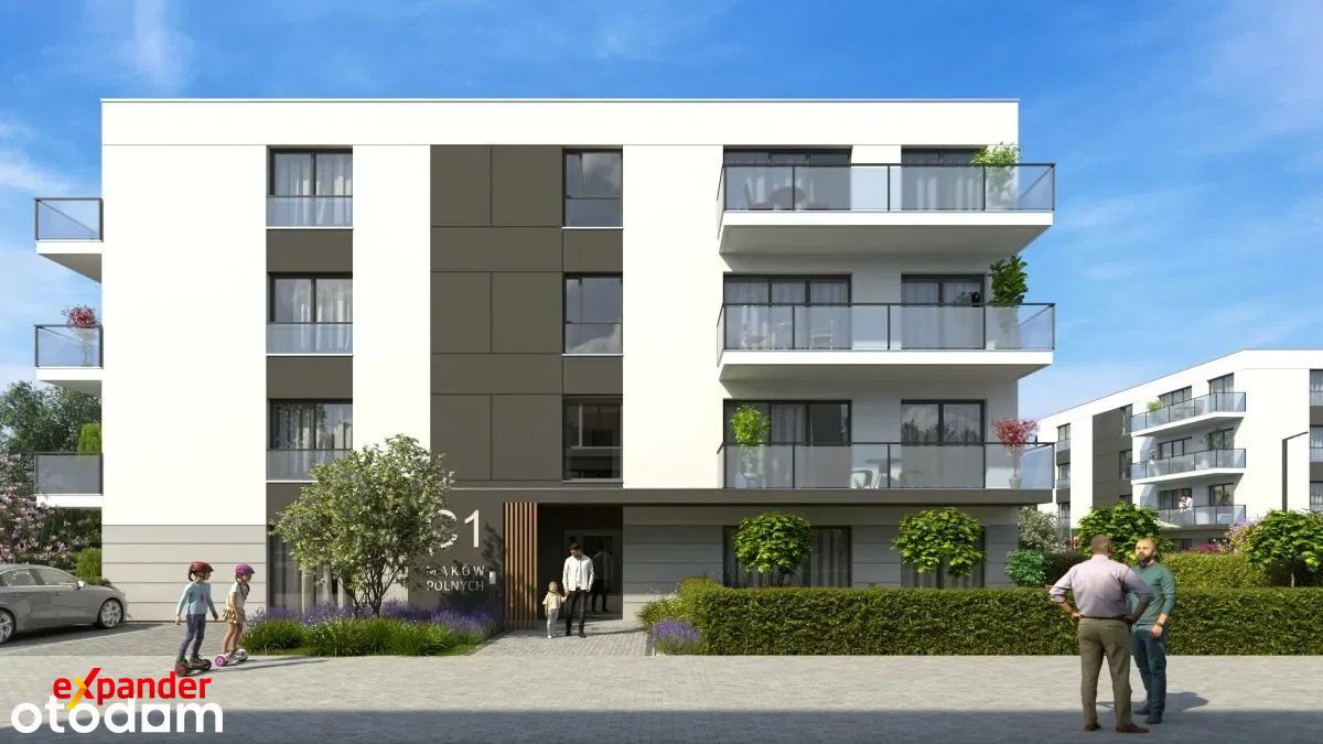 Sprzedam komfortowe 3 pokoje z widokiem na las i tarasem Poznań, Umultowo, Maków Polnych 10  40m2 Foto 1