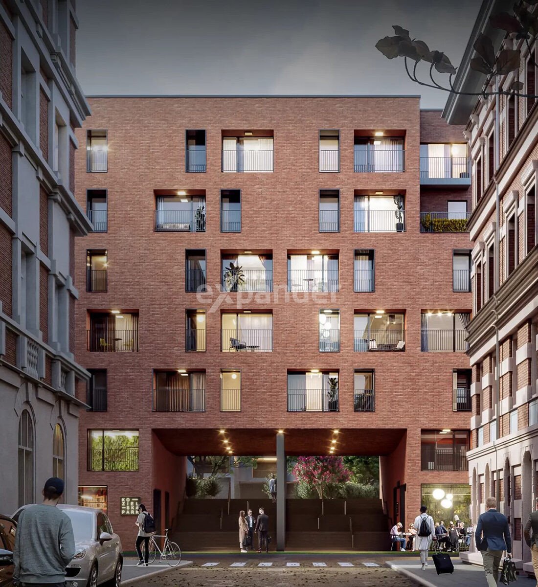 Nowe 2-pokojowe mieszkanie w Katowicach – inwestycja Katowice, Śródmieście, Raciborska  44m2 Foto 1