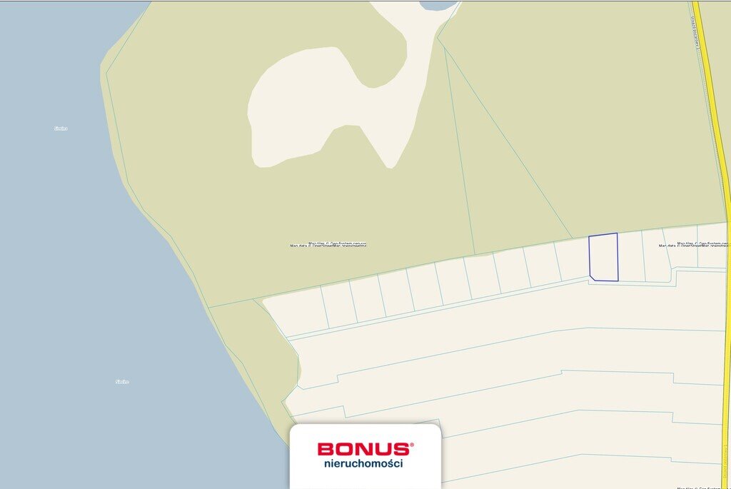 Działka rolna nad Jeziorem Siecino – potencjał inwestycyjny Cieszyno  3 002m2 Foto 1