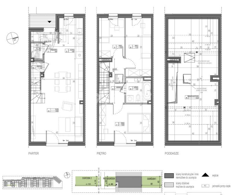 Nowa Wola: 86,88 m2 z ogrodem, poddaszem i 2 miejscami Nowa Wola, Przepiórki  87m2 Foto 1