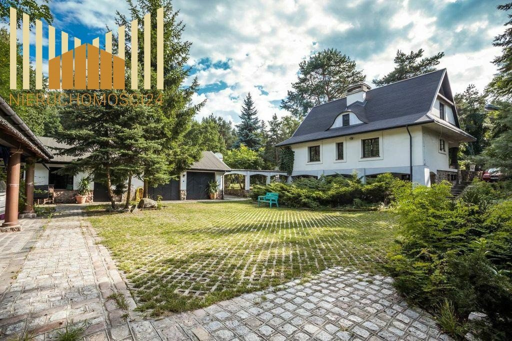 Luksusowy dom z basenem i pracownią w lesie - zapraszam Warszawa, Białołęka Henryków, Fortel  330m2 Foto 1