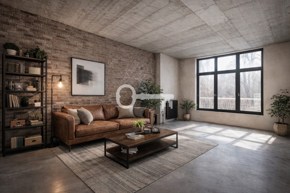 Apartament 56 m² w historycznej fabryce Kraków zapraszam Kraków, Stare Podgórze, Dąbrowskiego  56m2 Foto 1