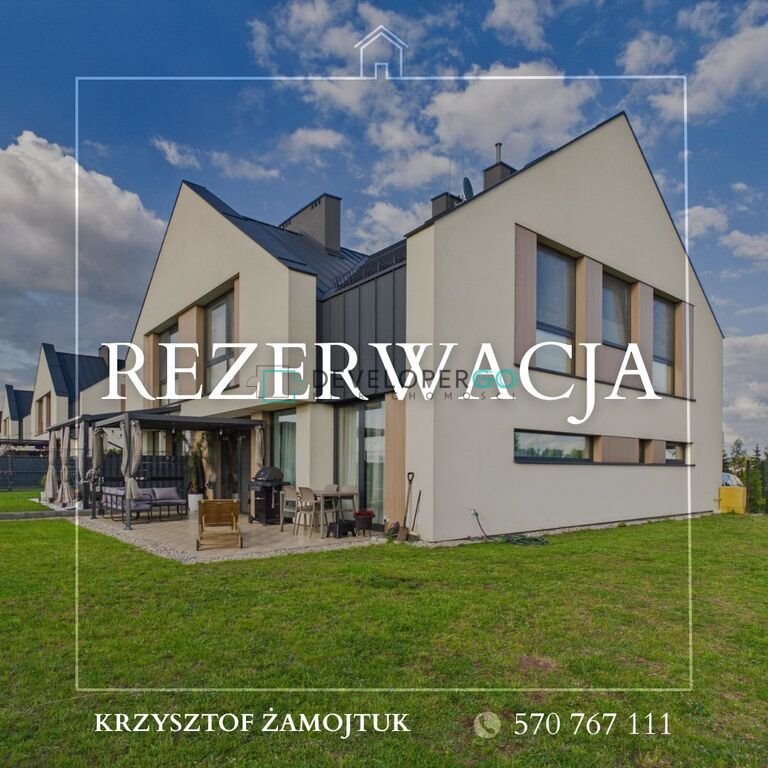 Nowoczesny dom 162 m² z garażem i ogrodem w Fasty. Białystok, Fasty  162m2 Foto 1