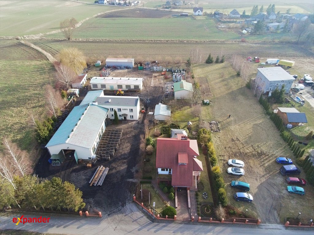 Kompleks produkcyjny z domem, 1,027 m2, gotowa infrastruktura Pączewo  1 027m2 Foto 1