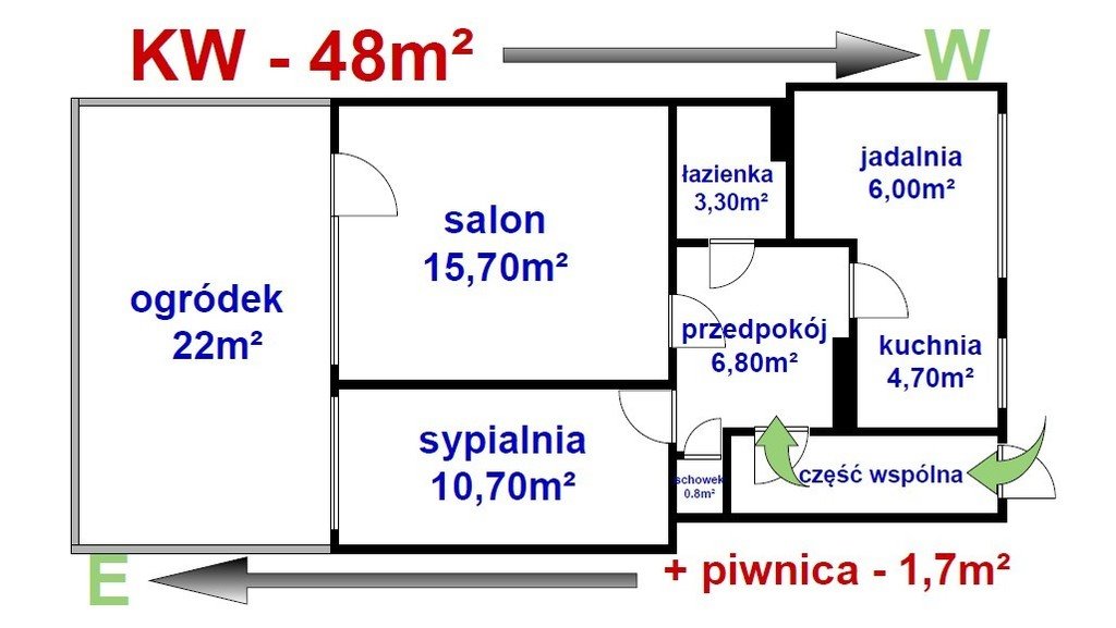 Mieszkanie trzypokojowe na sprzedaż Warszawa, Praga-Południe, Bracławska  50m2 Foto 1