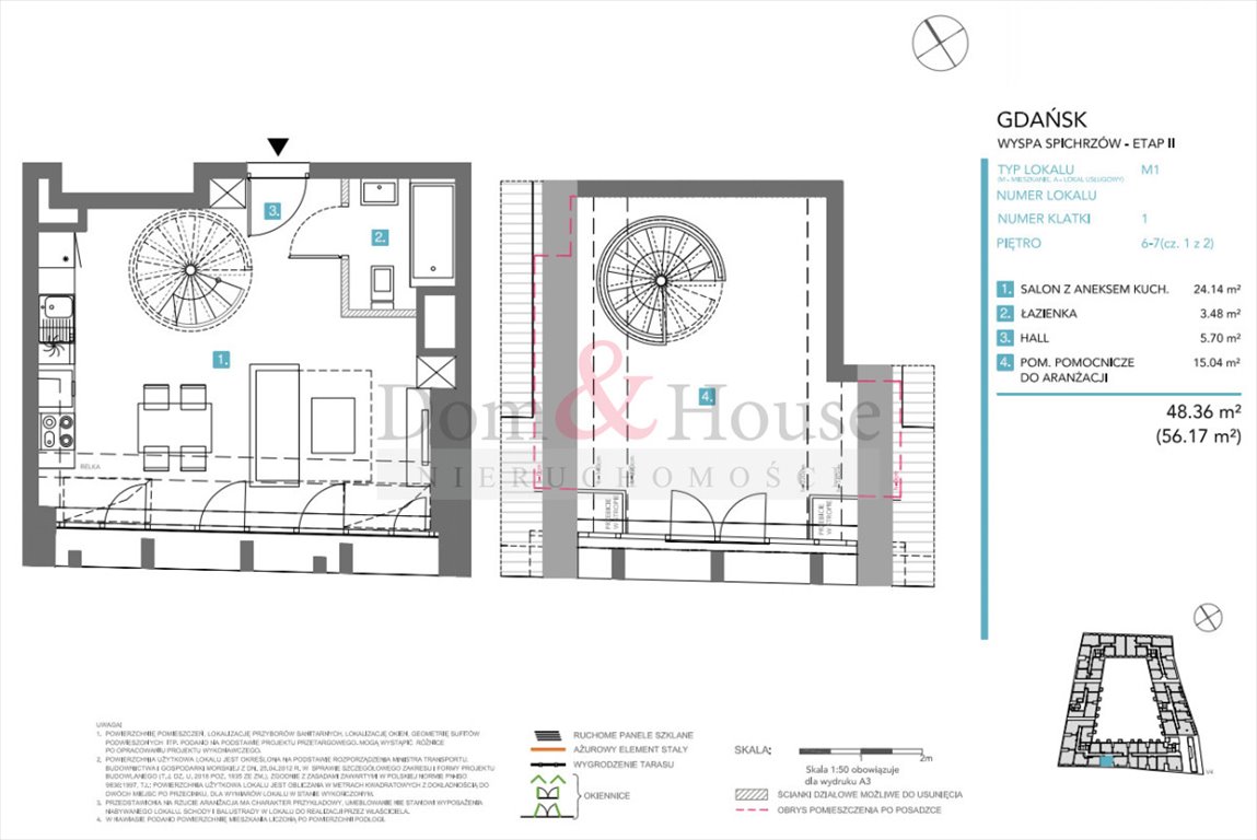 Mieszkanie dwupokojowe na sprzedaż Gdańsk, Śródmieście, Chmielna  48m2 Foto 4