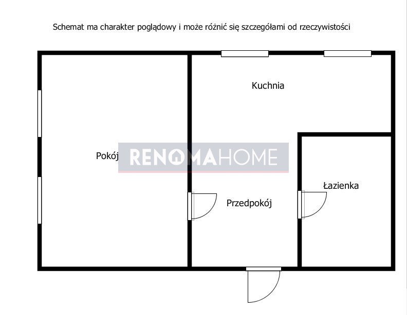 Kawalerka na sprzedaż Mieroszów  42m2 Foto 10