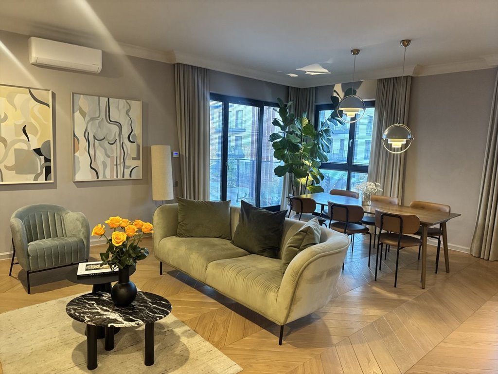 Mieszkanie trzypokojowe na wynajem Warszawa, Mokotów Stegny, Ukryty Raj  76m2 Foto 1