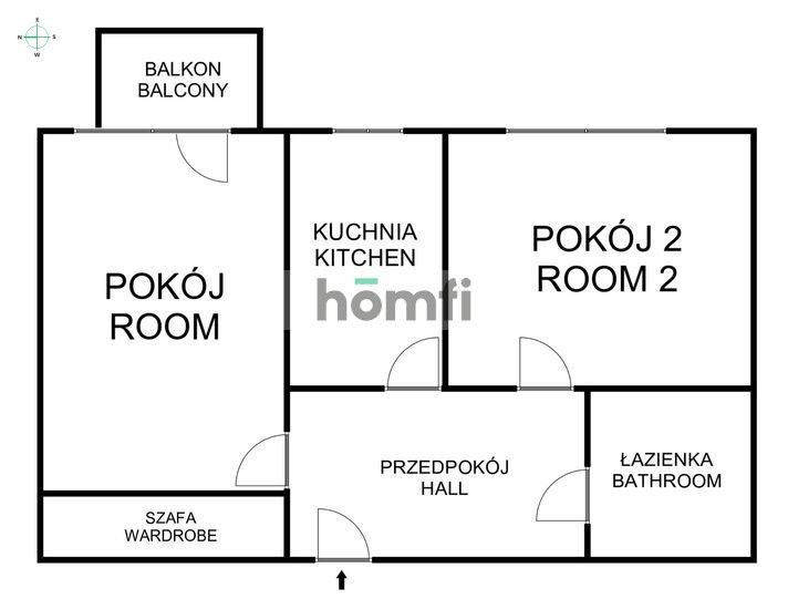 Mieszkanie dwupokojowe na sprzedaż Kraków, Kurdwanów, Kurdwanów, Marii i Bolesława Wysłouchów  48m2 Foto 20