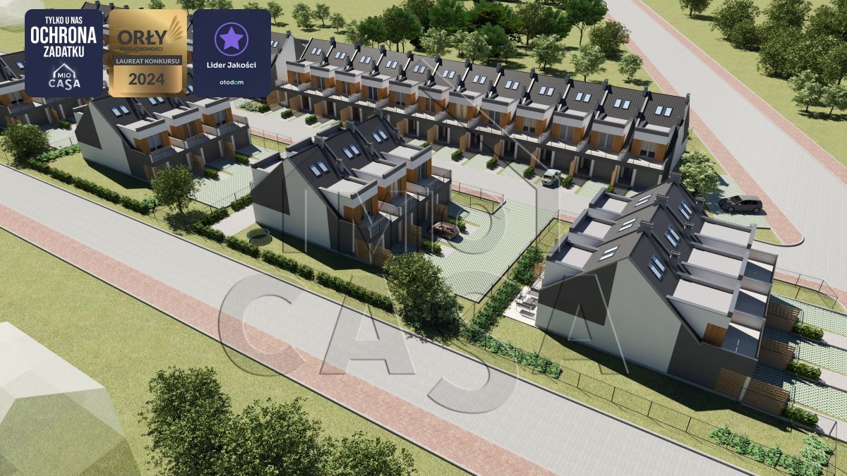 Nowoczesny dom 126 m2 z ogródkiem, garażem i funkcjonalnym układem Rokitnica, Świerkowa  126m2 Foto 1