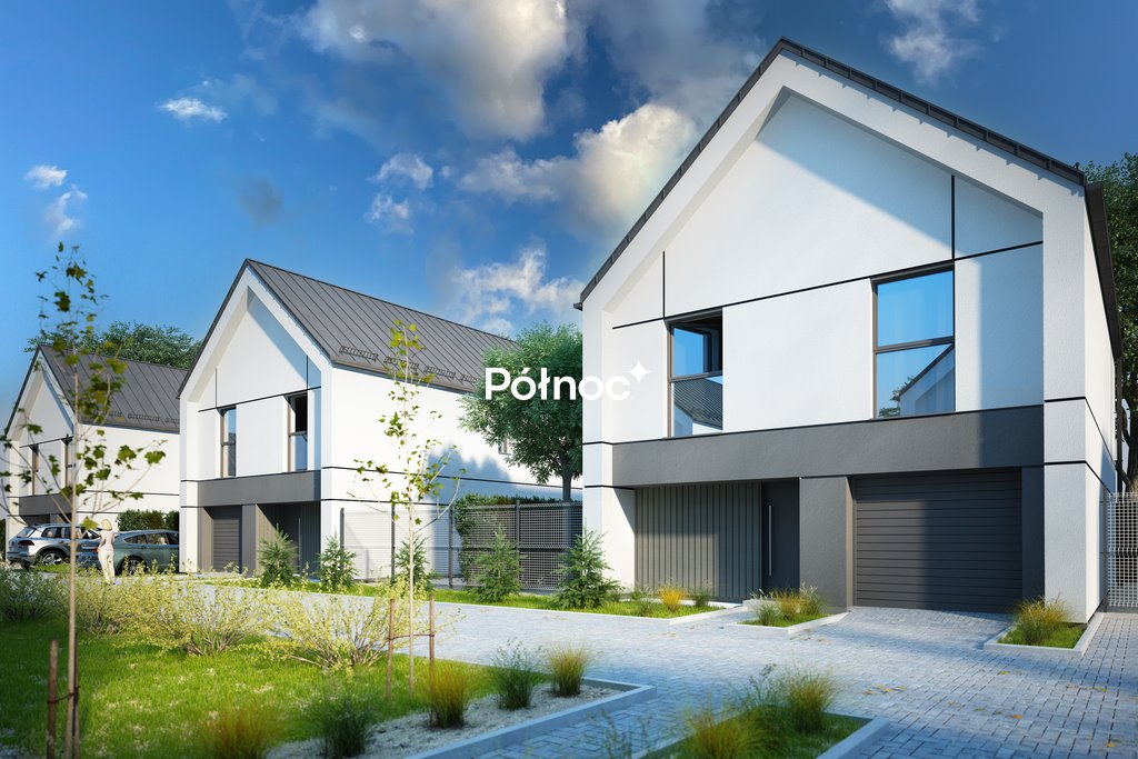 Nowoczesny dom 140 m² z ogrzewaniem podłogowym i prywatnym ogrodem Kraków, Nowa Huta, Grębałowska  136m2 Foto 1