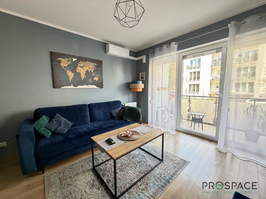 Komfortowe 2-pokojowe mieszkanie z klimatyzacją i dużym balkonem Zielona Góra, Osiedle Mazurskie  44m2 Foto 1