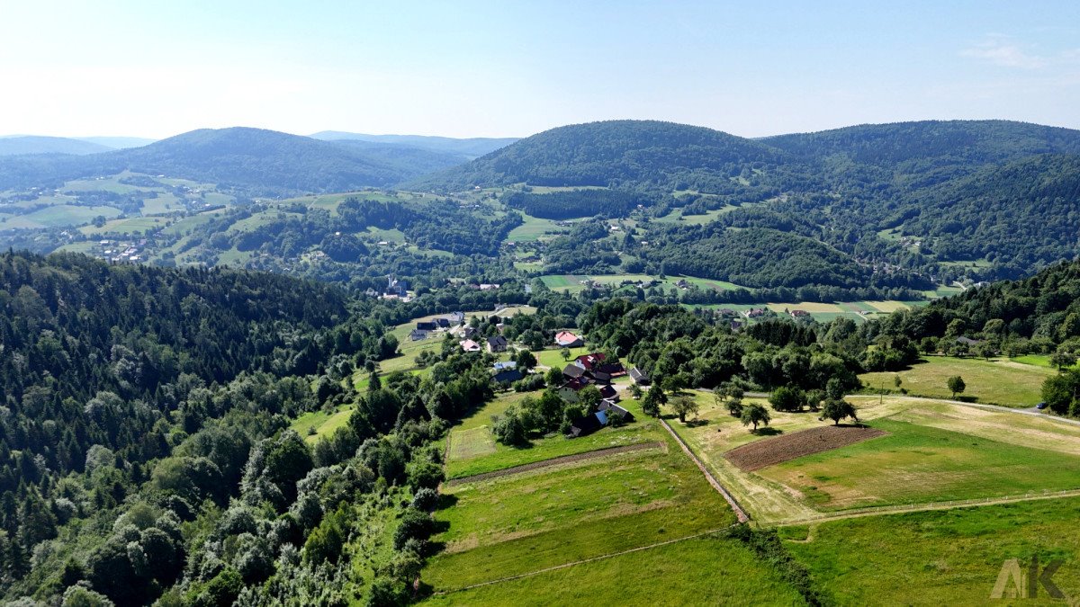 Sprzedam działkę 3,5 ha z panoramicznym widokiem w Szymbarku: Szymbark