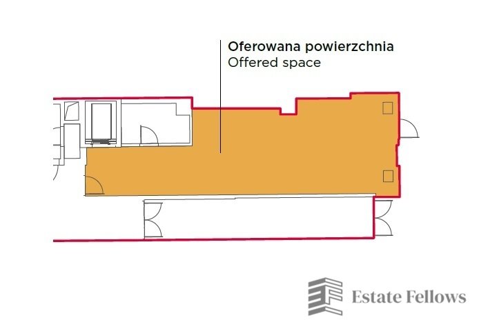 Lokal użytkowy na wynajem Kraków  64m2 Foto 1