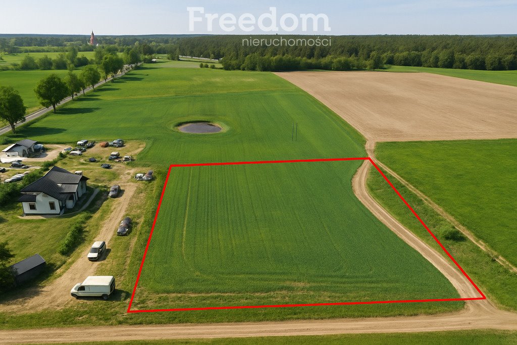 Na sprzedaż działka pod dom z mediami w Adamowie Adamowo  3 290m2 Foto 1