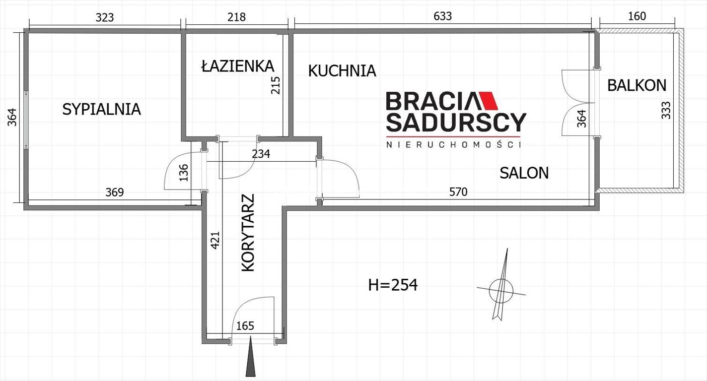 Mieszkanie dwupokojowe na sprzedaż Kraków, Prądnik Biały, Górka Narodowa, Stefana Banacha  46m2 Foto 3