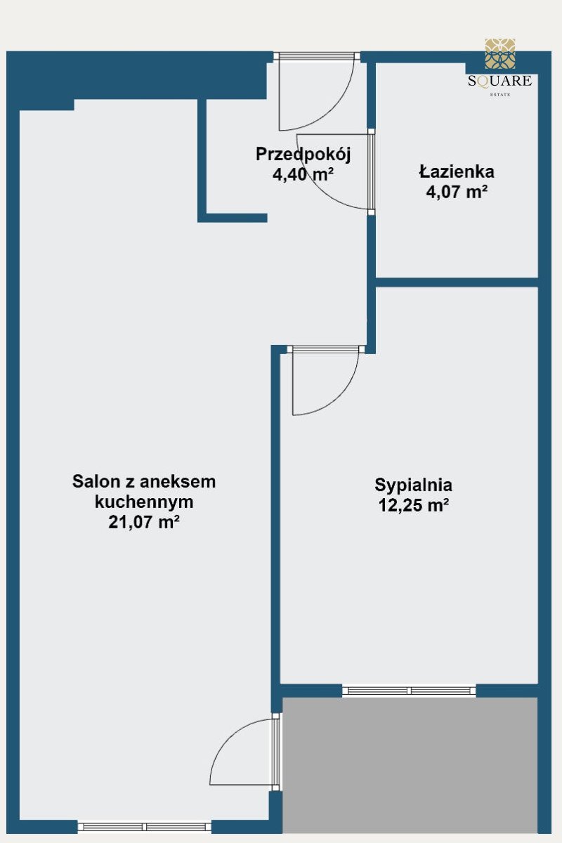 Mieszkanie dwupokojowe na sprzedaż Ożarów Mazowiecki  42m2 Foto 11