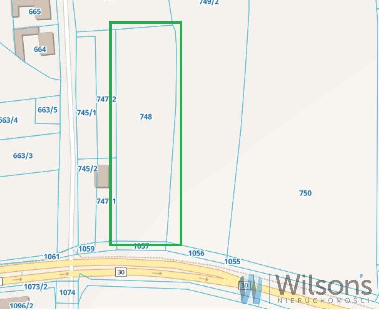 Działka 4 441 m² przy drodze krajowej nr 30 w Trójcy Trójca  4 441m2 Foto 1