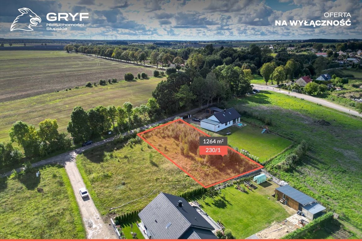 Działka 1264 m² z warunkami zabudowy - idealna pod dom. Zagórzyca  1 264m2 Foto 1