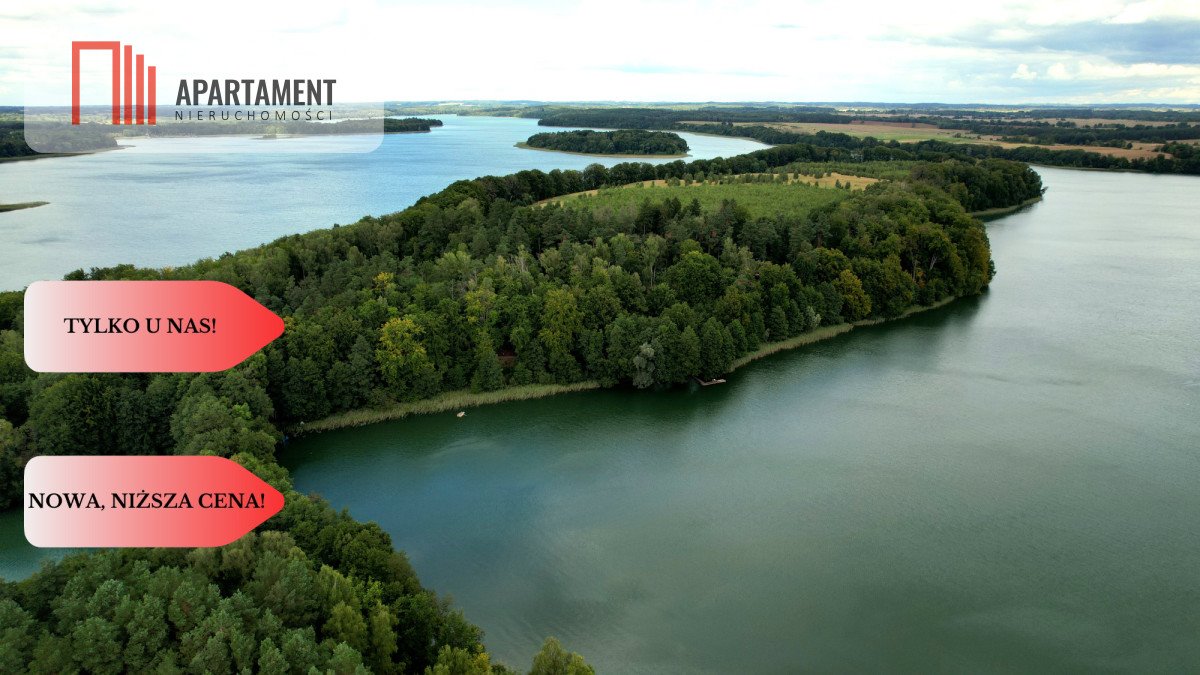 Wyspa na jeziorze Siecino 189,5 ha - zapraszam Cieszyno  189 500m2 Foto 1
