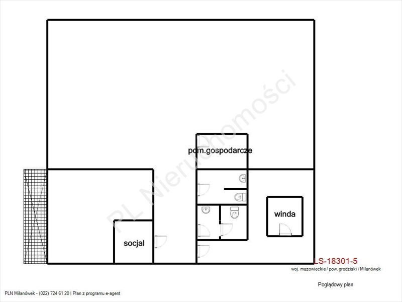 Lokal użytkowy na sprzedaż Milanówek 381m2 Foto 1 Lokal użytkowy na sprzedaż Milanówek 381m2 Foto 1