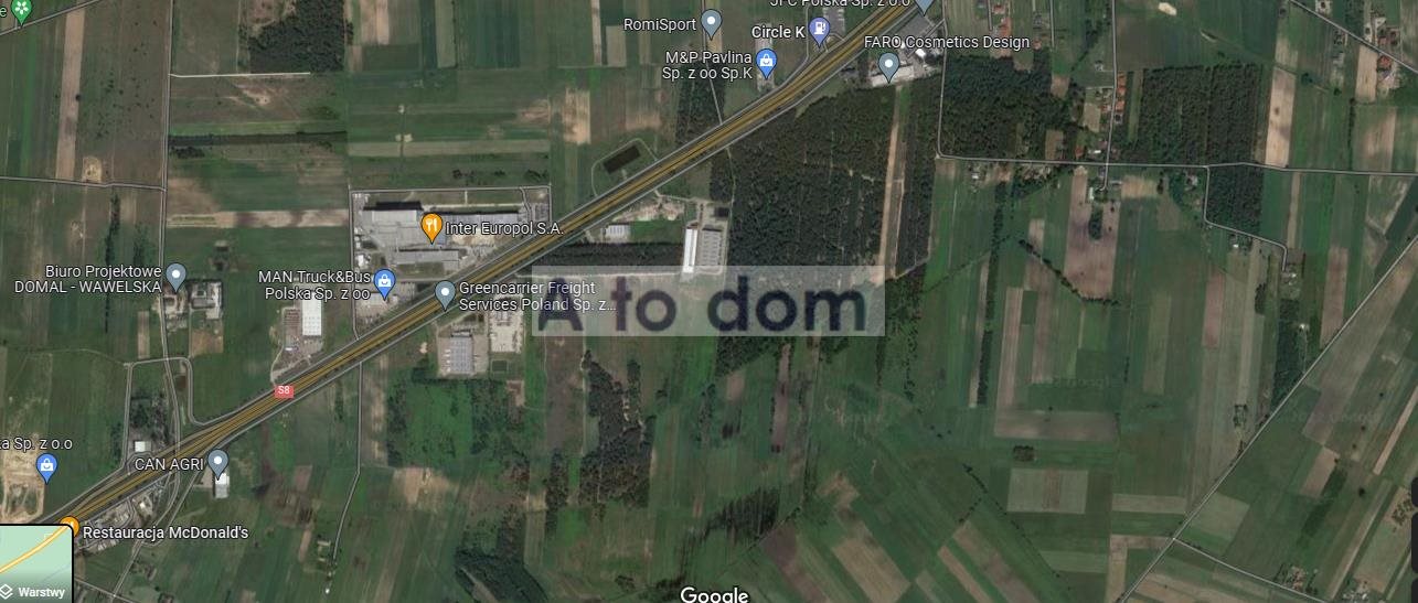 Działka przemysłowa 10 689 m² przy S-8 w Karpinie Karpin  10 689m2 Foto 1