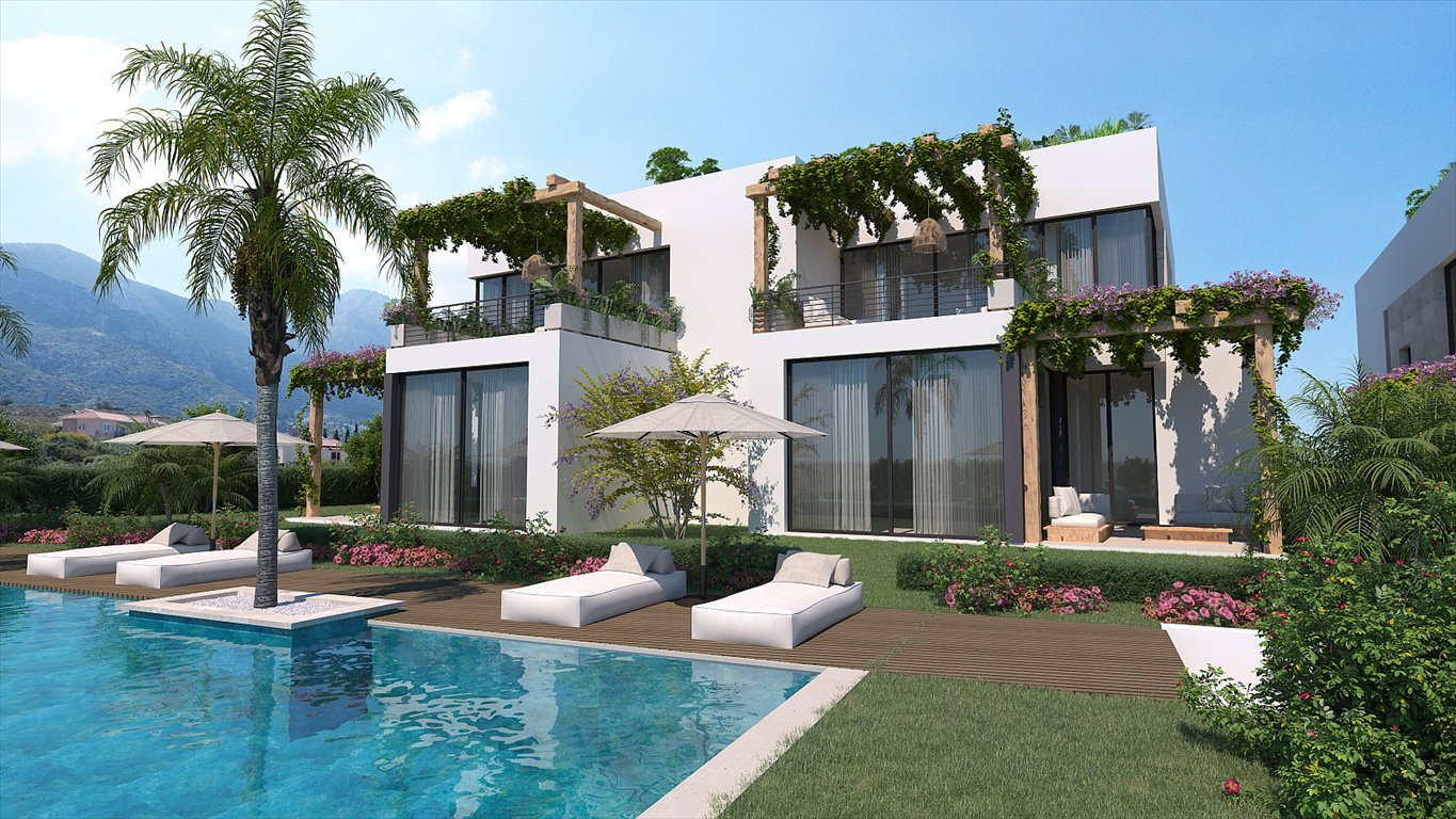 Ekskluzywny apartament z widokiem na morze i góry Cypr, Girne, Çatalköy, Girne, Cypr Północny  169m2 Foto 1