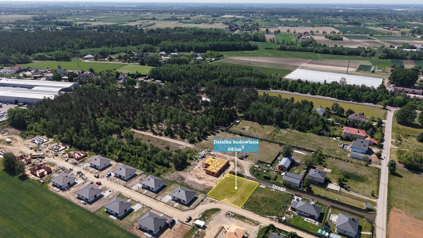 Do sprzedania działka 682 m² w Sochaczewie z warunkami zabudowy: Sochaczew Wypalenisko