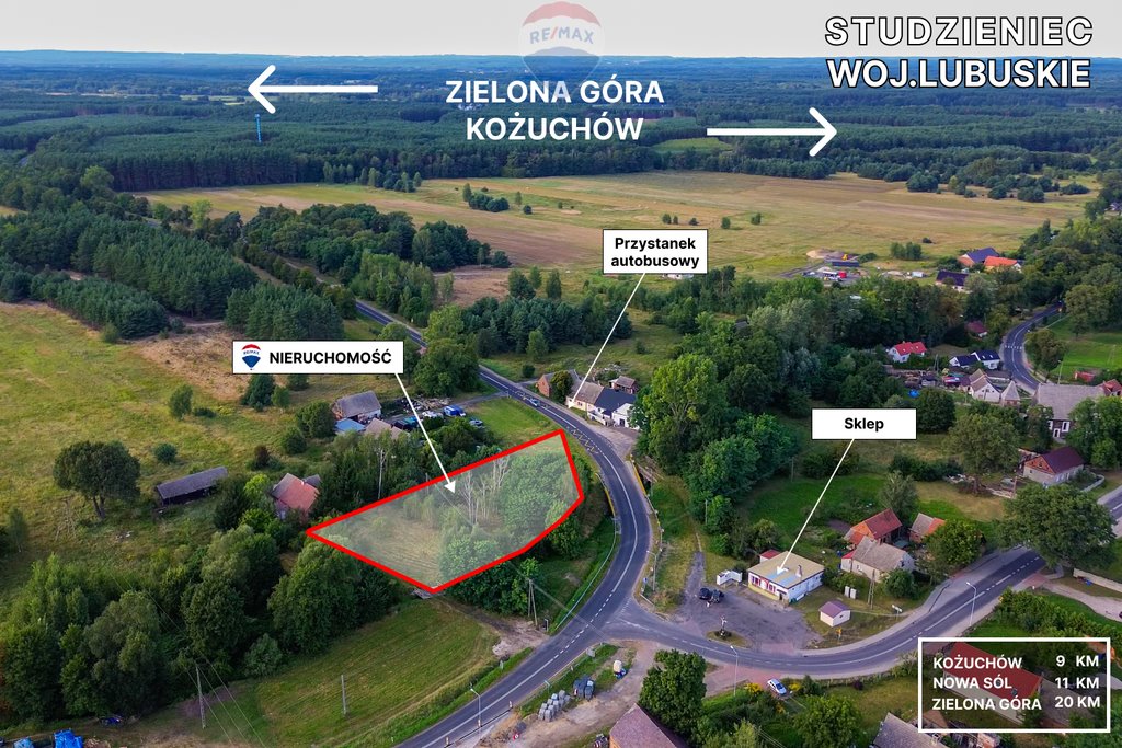 Działka budowlana na sprzedaż Studzieniec  3 028m2 Foto 14