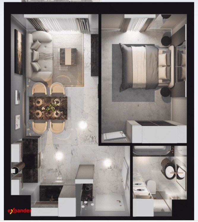 Komfortowe 38,88 m2 na ostatnim piętrze z balkonem Chorzów, Wolności  39m2 Foto 1