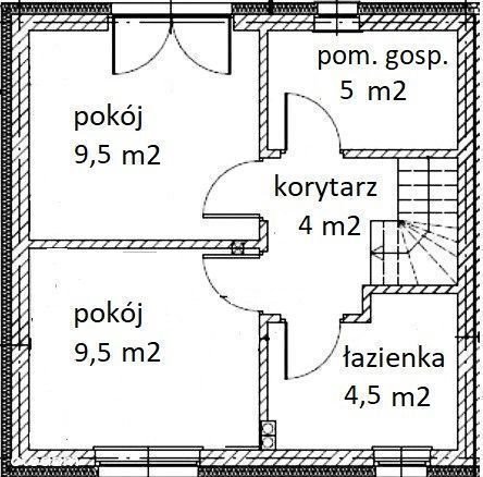 Dom na sprzedaż Wola Podłężna, Wola Podłężna  70m2 Foto 15