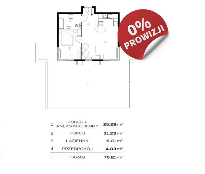 Mieszkanie dwupokojowe na sprzedaż Kraków, Prądnik Biały, Prądnik Biały, 29 listopada - okolice  47m2 Foto 3