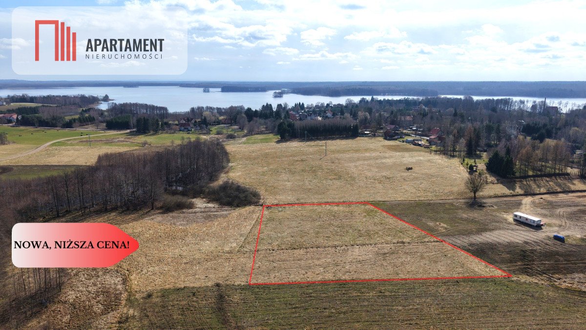 Malownicza działka 3001 m² w Jerzwałdzie z warunkami zabudowy Jerzwałd  3 001m2 Foto 1