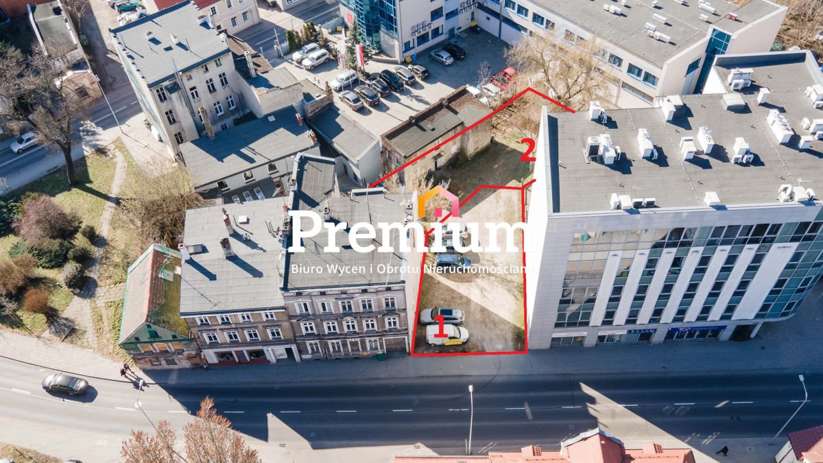 Działka i mieszkanie w centrum Zielonej Góry, 497 m2 Zielona Góra, Centrum  497m2 Foto 1