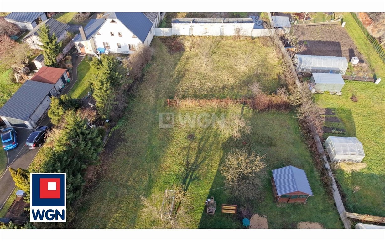 Działka budowlana 1733 m2 w Szymanowie – media, blisko Rawicza Szymanowo, Szymanowo, Szymanowo  1 733m2 Foto 1