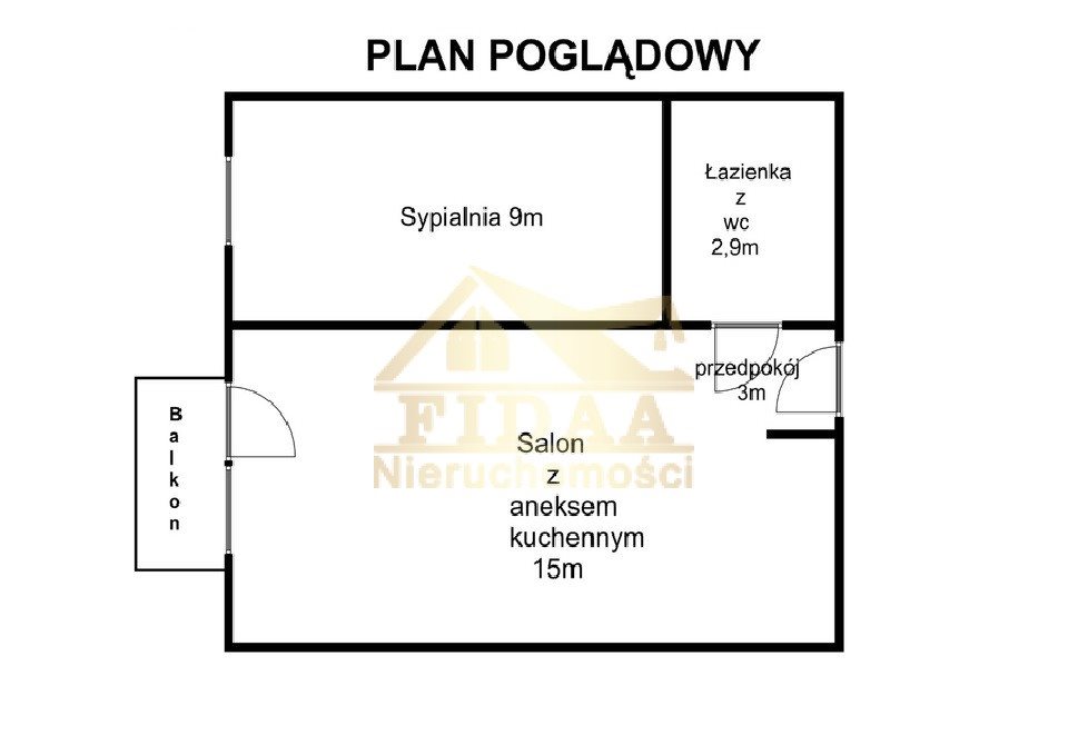 Mieszkanie dwupokojowe na sprzedaż Warszawa, Praga-Północ, Aleksandra Kotsisa  30m2 Foto 3