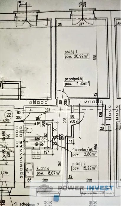 Mieszkanie dwupokojowe na sprzedaż Kraków, Grzegórzki, Grzegórzki, Kotlarska  52m2 Foto 12