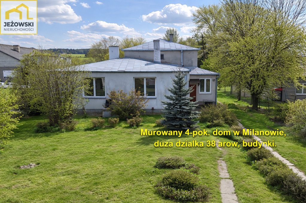 Dom 150 m2 z dużą działką, garażem i ogrodem Milanów  150m2 Foto 1