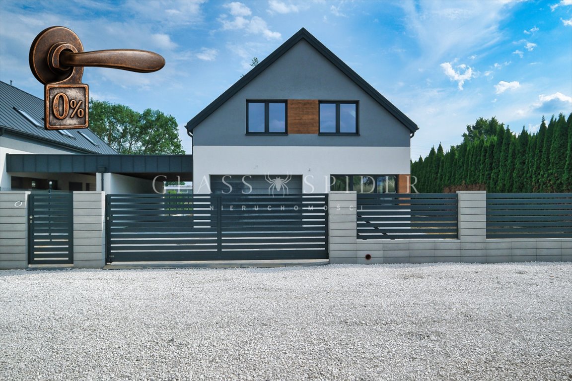 Nowoczesny dom 174 m² z dużym ogrodem i garażem Warszawa, Białołęka, Młyńska  174m2 Foto 1
