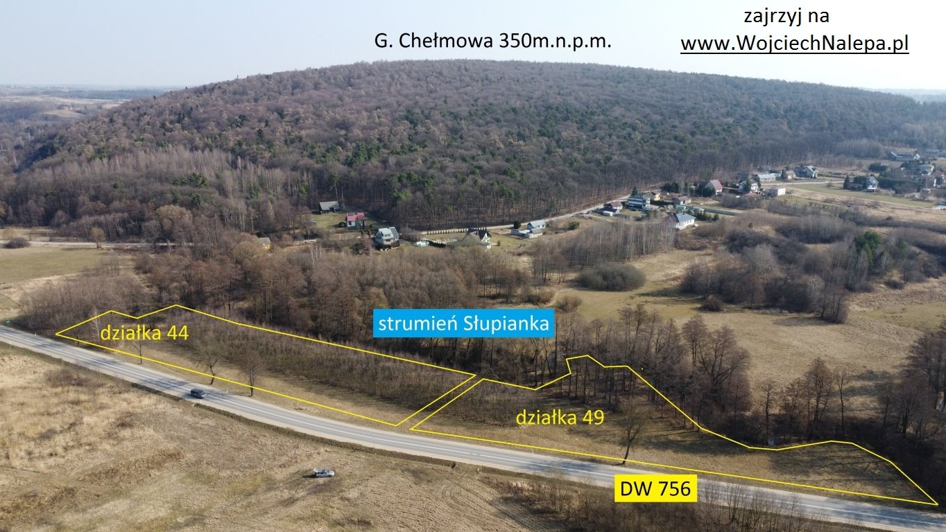 Działki rolne z dostępem do drogi i rzeki w Nowej Słupi Nowa Słupia  9 547m2 Foto 1