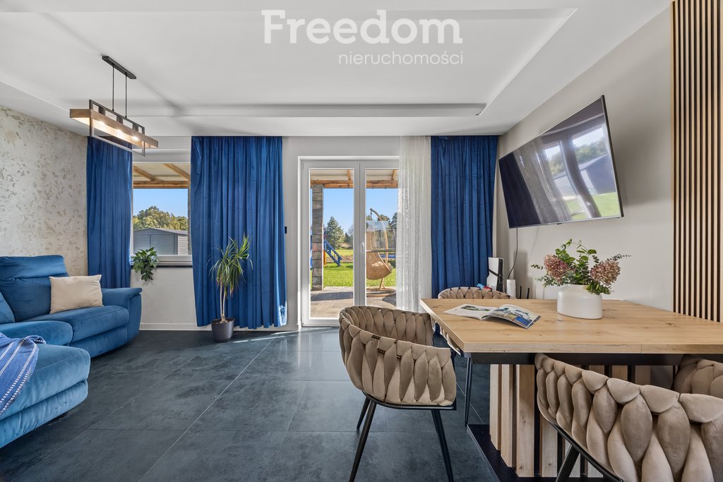 Nowoczesny dom 144 m² z dużym tarasem i garażem. Długosiodło, Ostrołęcka  144m2 Foto 1